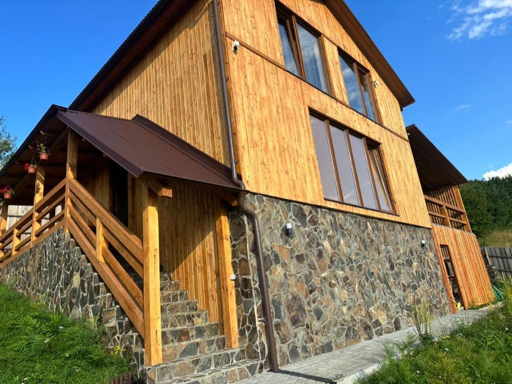 Садиба Трембіта З Сауною Та Чаном Rakhiv Exterior foto